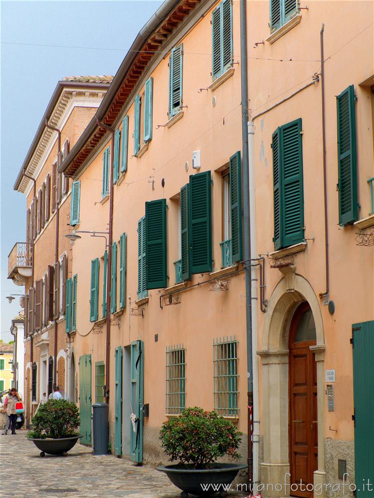 San Giovanni in Marignano (Rimini, Italy) - Old houses of the town